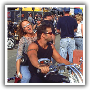 Biker Weddings Laugh